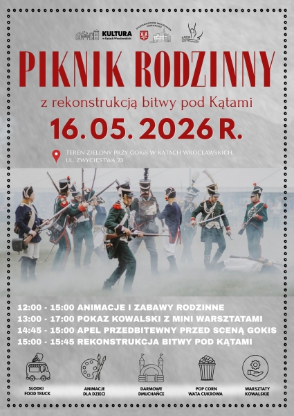 Piknik rodzinny z rekonstrukcją bitwy pod Kątami